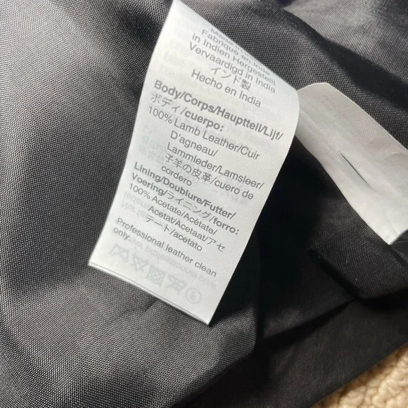 NWOT Madewell Leather Jacket — Medium - Picture 5 of 10